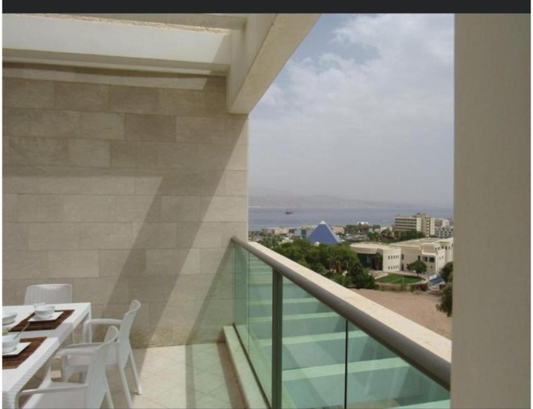 Apartmán Exclusive Top Luxury Penthouse Near The Sea With Privat Roof-Pool Ejlat Exteriér fotografie