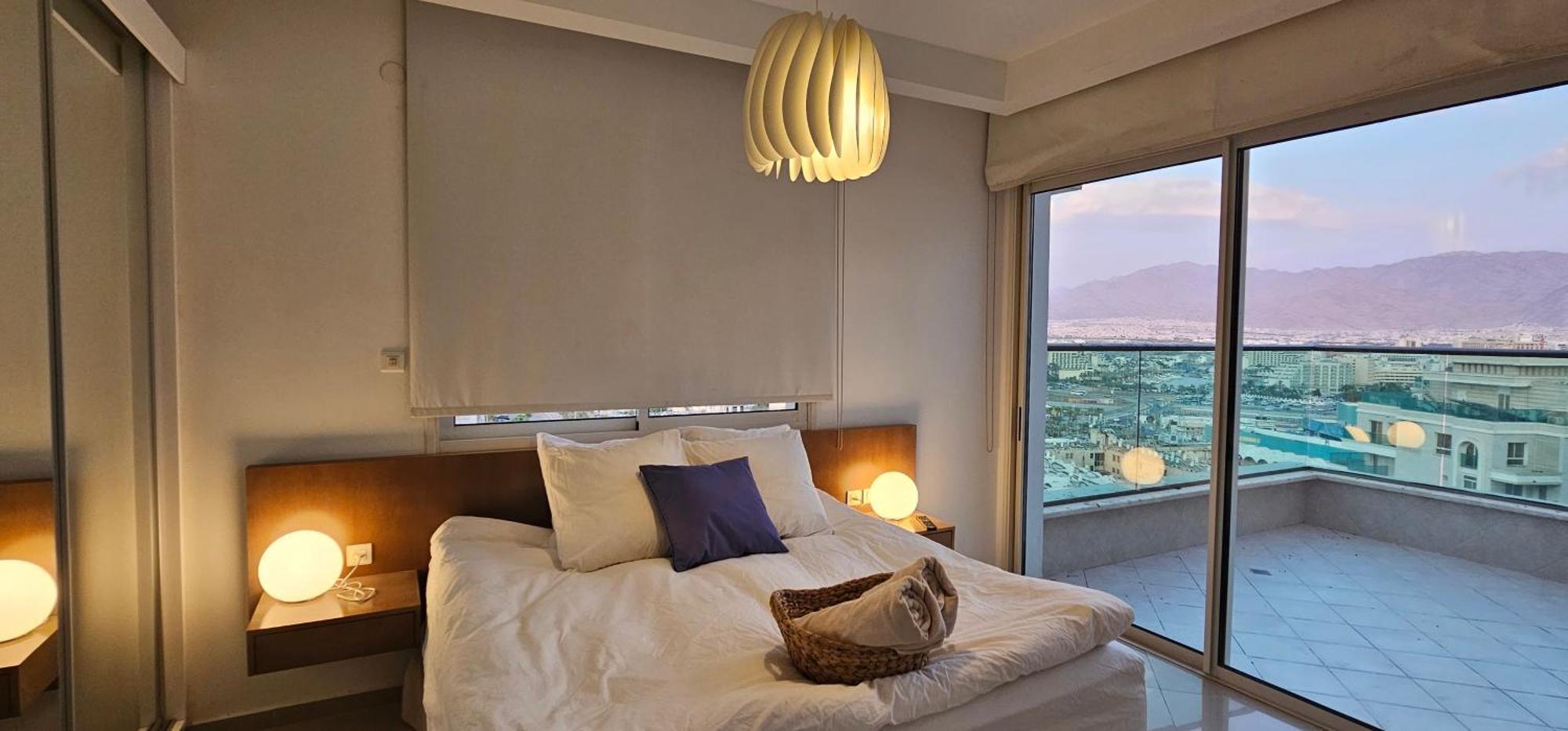 Apartmán Exclusive Top Luxury Penthouse Near The Sea With Privat Roof-Pool Ejlat Exteriér fotografie