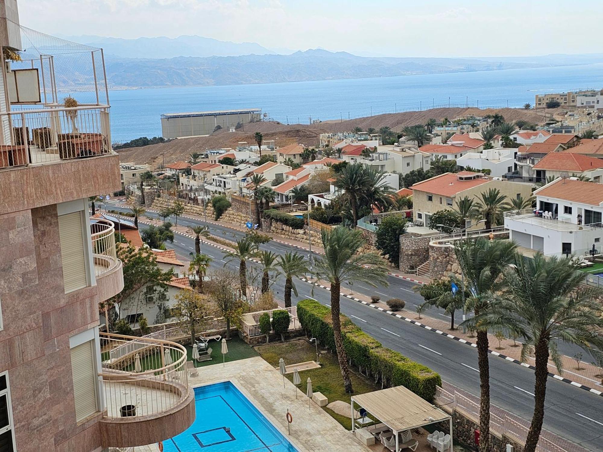 Apartmán Exclusive Top Luxury Penthouse Near The Sea With Privat Roof-Pool Ejlat Exteriér fotografie